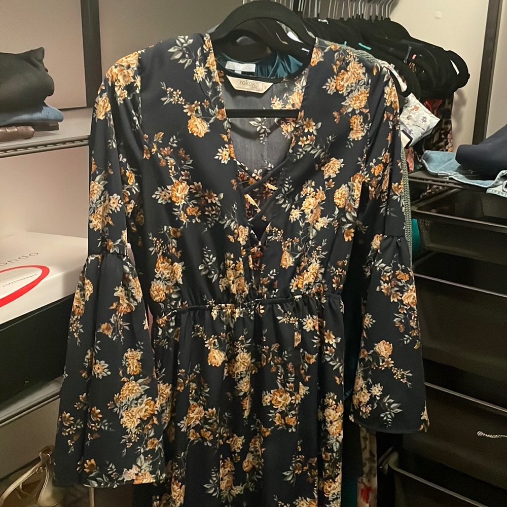 Floral maxi dress